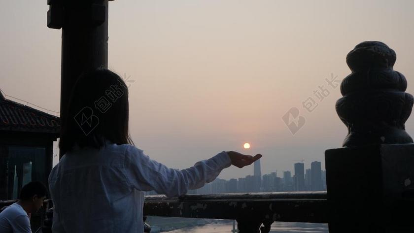 自然中国重庆洪崖洞背景图片