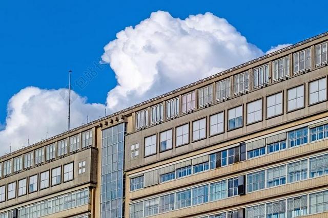 建筑时尚医学大楼背景图片