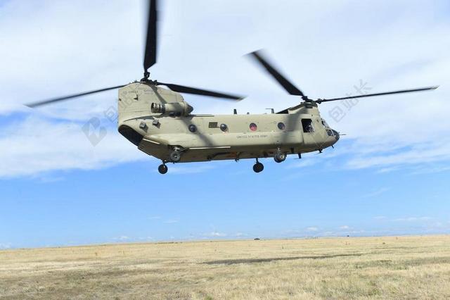 CH 47支奴干 我们军队 陆军航空 直升机 军队 飞行