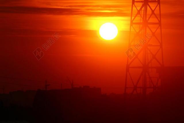 黎明 夏季 景观 天空 性质 太阳 度假 早上 云 平静