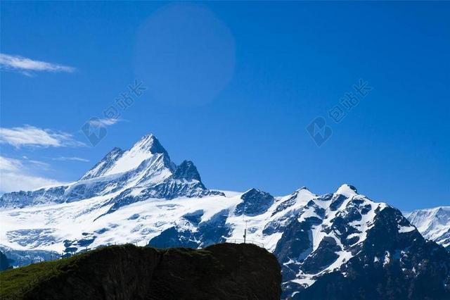 瑞士 阿尔卑斯 雪山