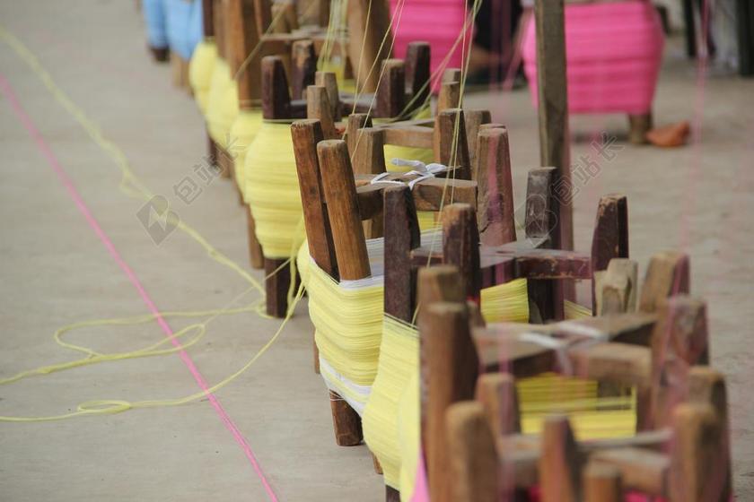 纺锤 纺织 纺线 织布