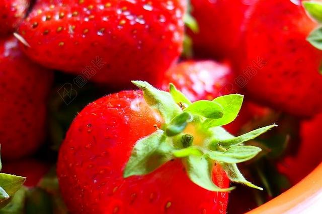 草莓 水果 甜 美味 吃 食品 浆果 维生素 字段