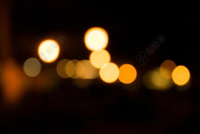 黑暗 夜 抽象 光 散景
