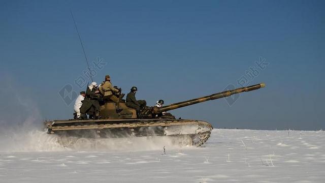 坦克 T72 军事装备