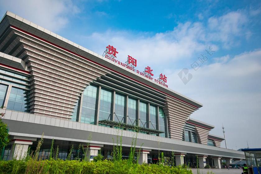旅游自然贵阳北站背景图片