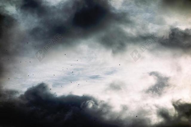 自然 黑暗 天空 云 白 黑 骨灰