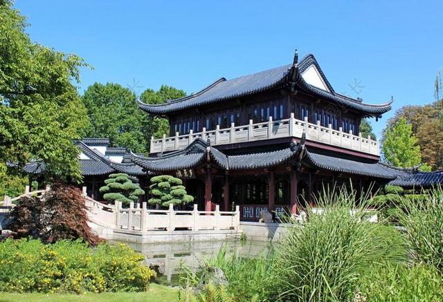 建筑时尚中国建筑背景图片