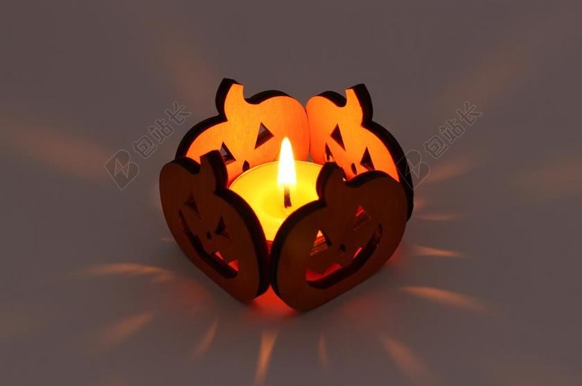 装饰 万圣节 南瓜 橙 秋天的动机 万圣节快乐 数字 蜡烛
