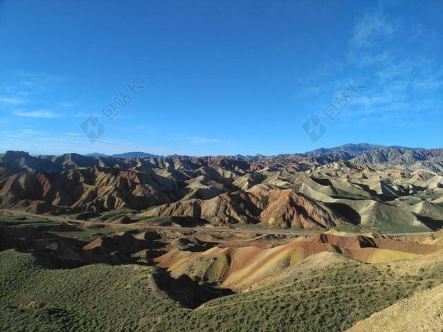 张掖 七彩丹霞 丹霞地貌