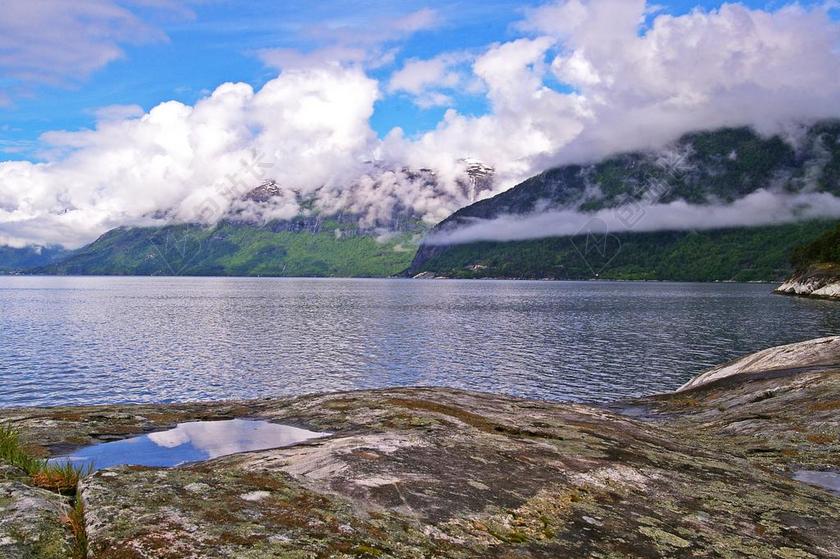 挪威 假期 性质 景观 斯堪的纳维亚半岛 水 旅行 海 夏季