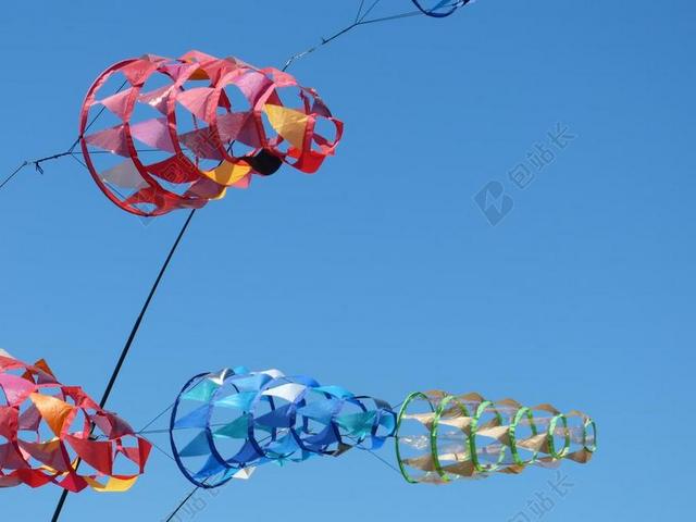 天空 风筝 蓝色