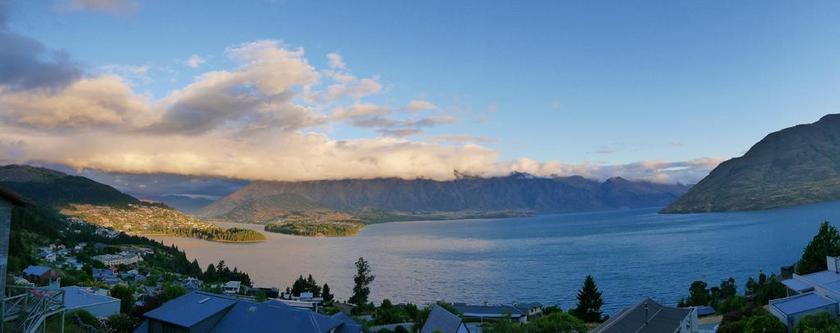 自然南岛新西兰背景图片