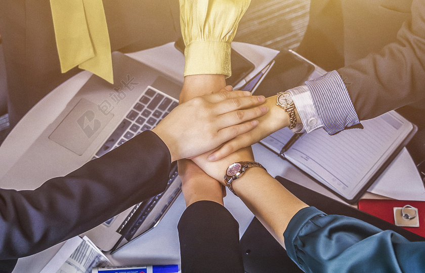 创业商务团队工作形象图片