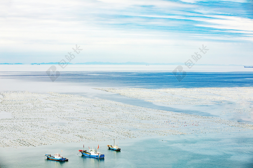 蓝色大海旅游风景度假图片